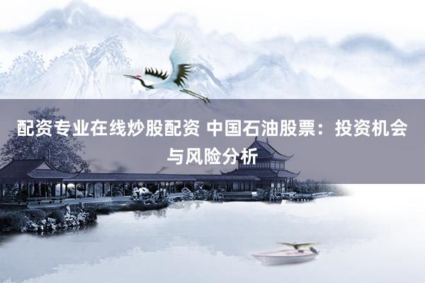 配资专业在线炒股配资 中国石油股票：投资机会与风险分析