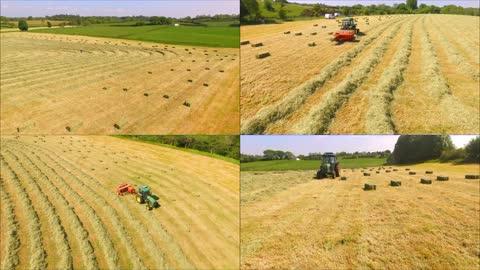 农业自动化机械的进步视频素材
